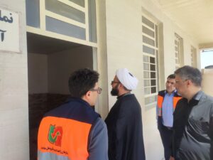 بازدید از نمازخانهها و موکبهای اربعین در محورهای لرستان