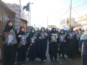 برپایی موکب فرهنگی ستاد اقامه نماز چهارمحال و بختیاری درکربلا ویژه زائران اربعین