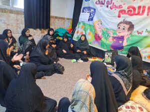 برپایی موکب فرهنگی ستاد اقامه نماز چهارمحال و بختیاری درکربلا ویژه زائران اربعین