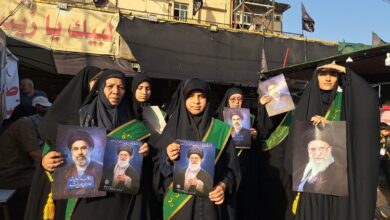برپایی موکب فرهنگی ستاد اقامه نماز چهارمحال و بختیاری درکربلا ویژه زائران اربعین