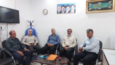 نشست با فرماندار گناوه