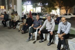 ترویج فرهنگ اقامه نماز در تجمع مردمی میدان نماز شهرستان اشکذر