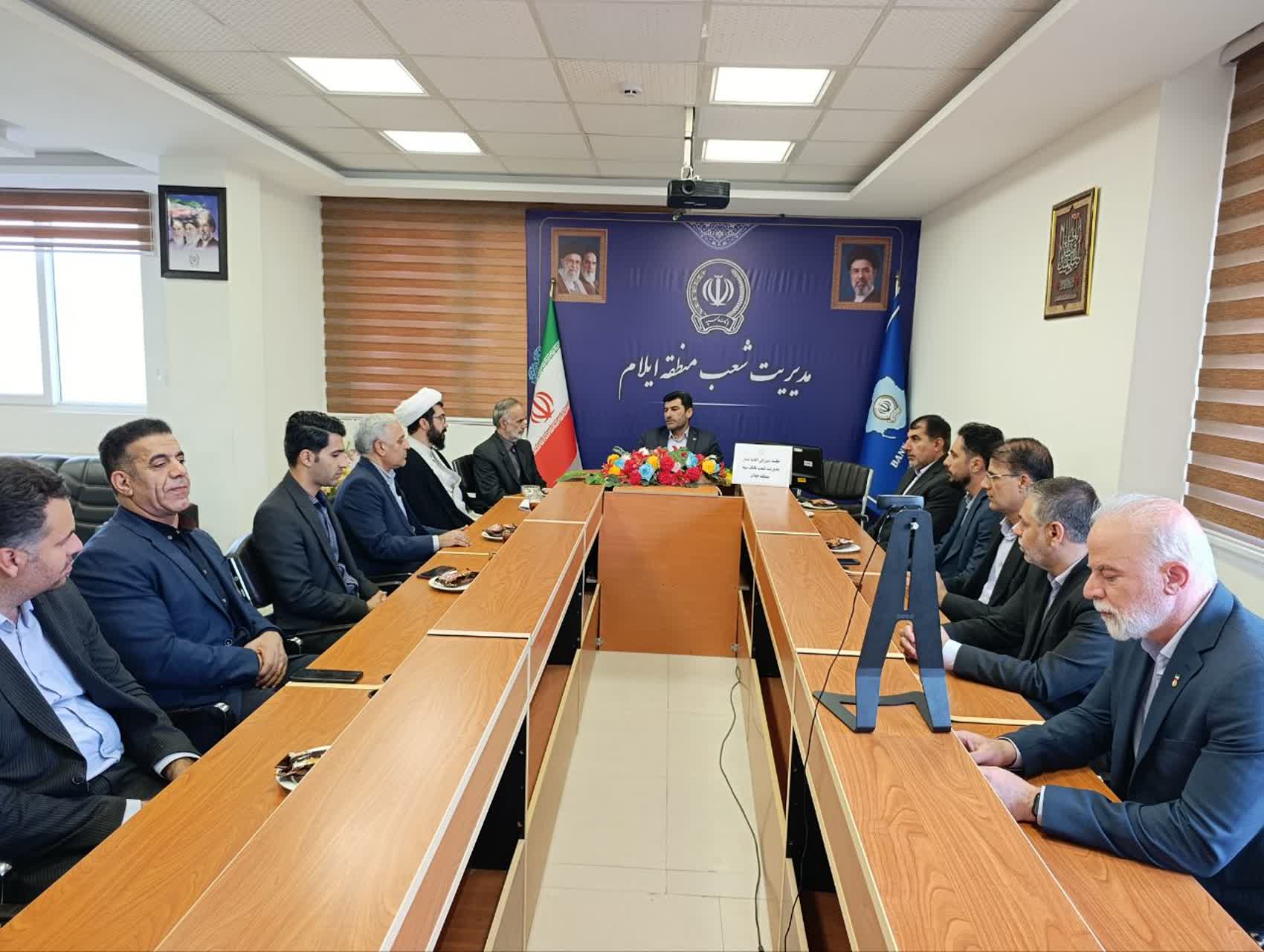 جلسه شورای اقامه نماز بانک سپه استان ایلام برگزار شد