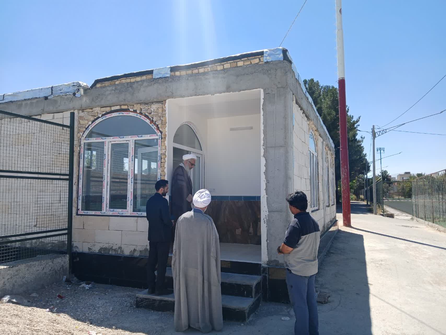 بازدید از نمازخانه در حال احداث مجموعه ورزشی تختی