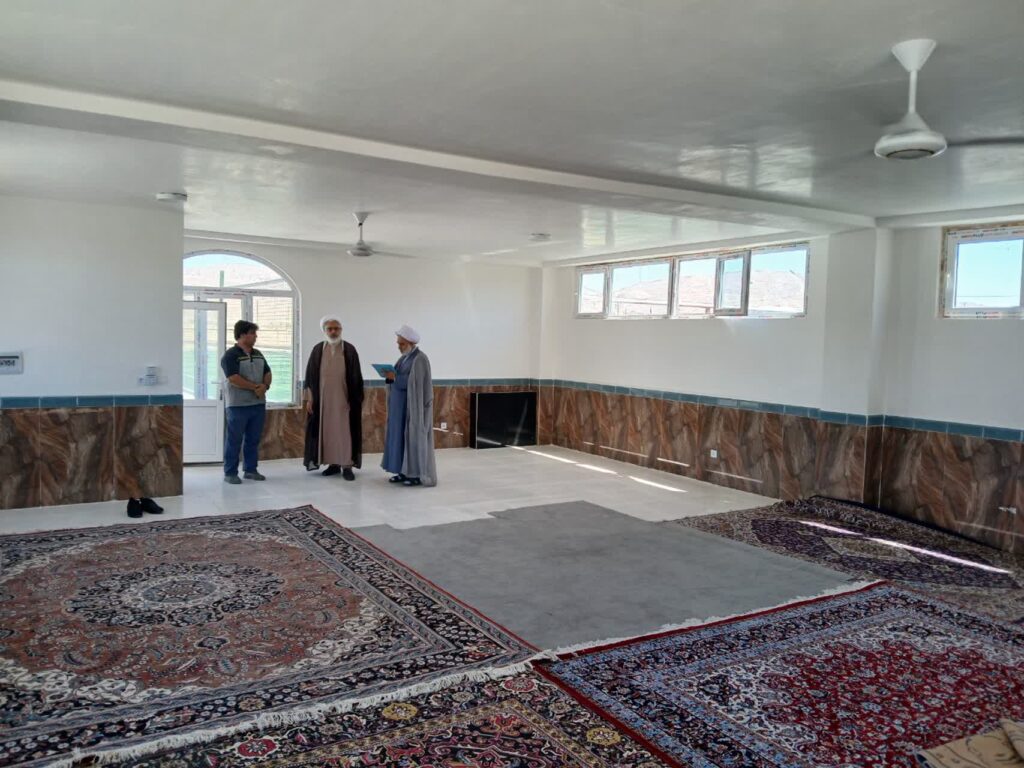 بازدید از نمازخانه در حال احداث مجموعه ورزشی تختی