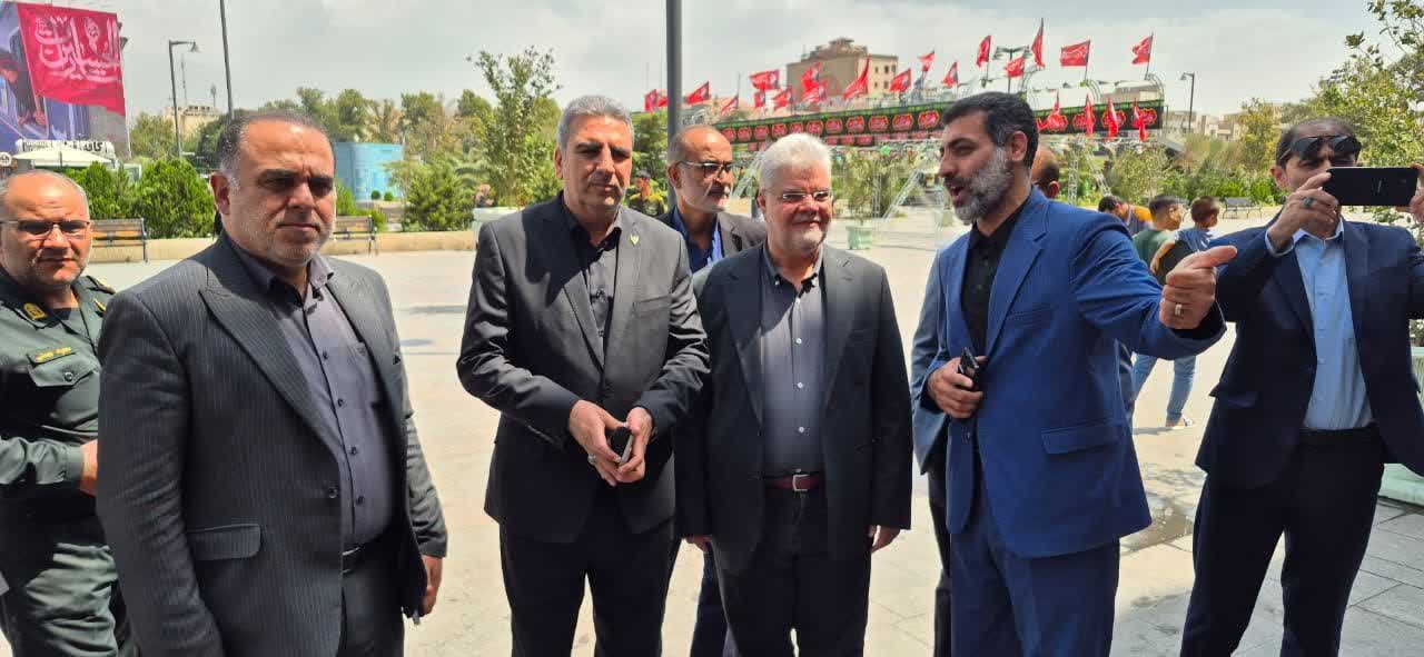 بازدید مدیر ستاد اقامه نماز استان تهران از راه آهن به مناسبت اربعین حسینی