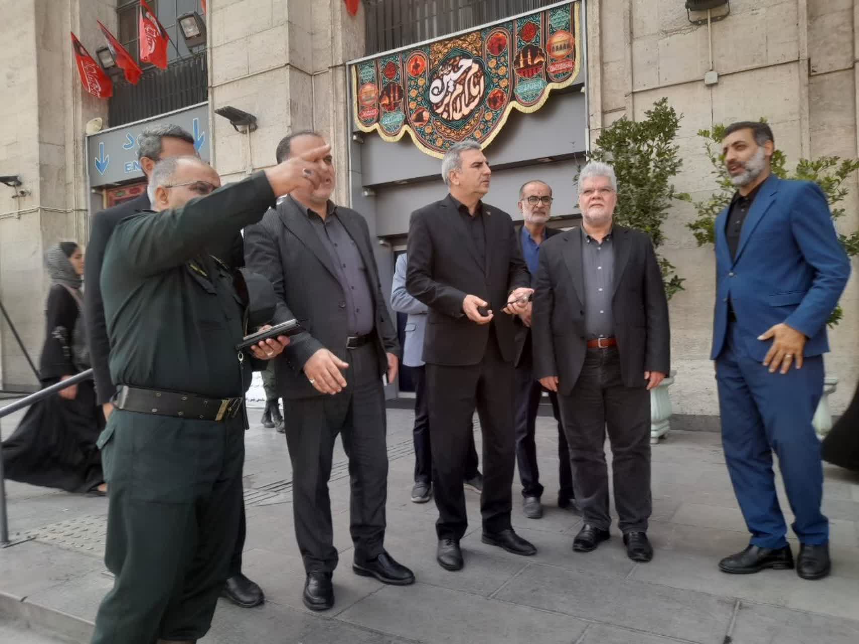 بازدید مدیر ستاد اقامه نماز استان تهران از راه آهن به مناسبت اربعین حسینی