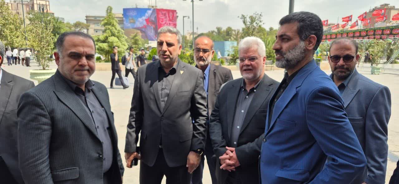 بازدید مدیر ستاد اقامه نماز استان تهران از راه آهن به مناسبت اربعین حسینی