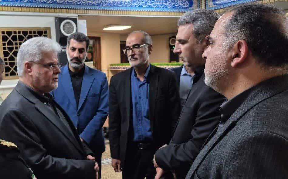 بازدید مدیر ستاد اقامه نماز استان تهران از راه آهن به مناسبت اربعین حسینی