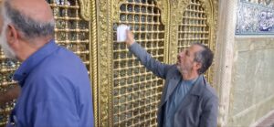 غبار روبی حضرت معصومه(س)