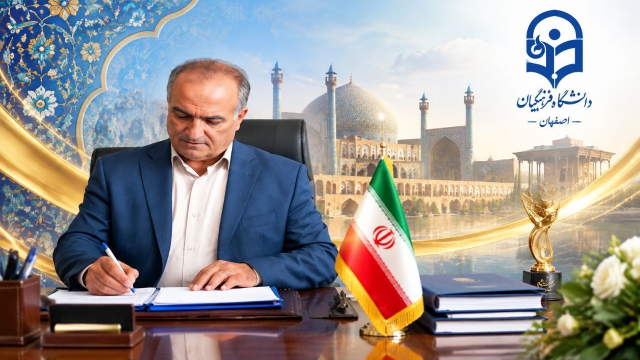 مصاحبه با سرپرست دانشگاه فرهنگیان استان اصفهان