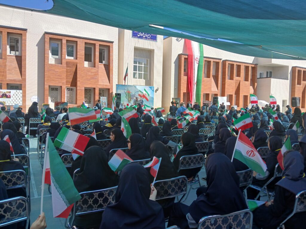 آیین زنگ نماز در سال تحصیلی جدید، در بجنورد برگزار شد