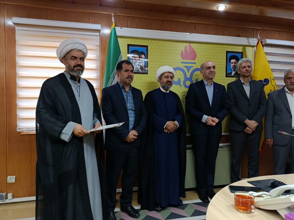 جلسه شورای اقامه نماز شرکت گاز استان زنجان برگزار شد