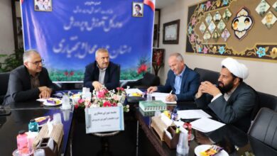 جلسه شورای اقامه نماز اداره کل آموزش و پرورش چهارمحال و بختیاری برگزار شد