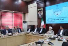 جلسه شورای اقامه نماز استان تهران