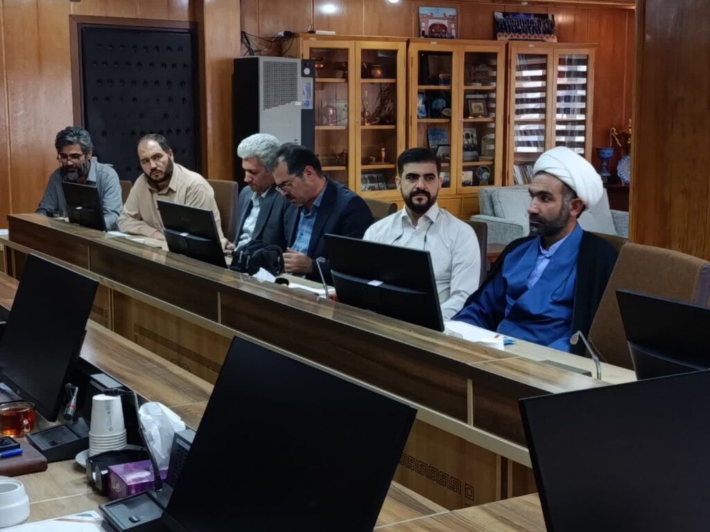 جلسه شورای اقامه نماز شرکت گاز استان زنجان برگزار شد