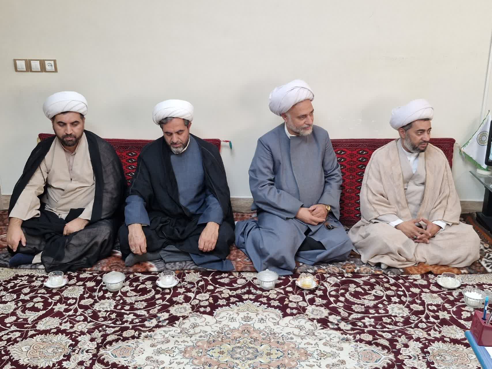 دیدار مدیر ستاد اقامه نماز آذربایجانشرقی با امام جمعه شهرستان اهر