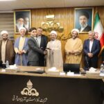 امضای تفاهم نامه ترویج فرهنگ نماز شرکت گاز استان