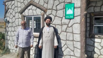 بازدید از نمازخانه های بین راهی شهرستان هریس