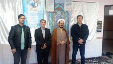 بازدید از نمازخانه های مدارس شهرستان سراب