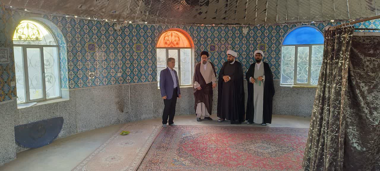 بازدید از نمازخانه های بین راهی شهرستان سراب