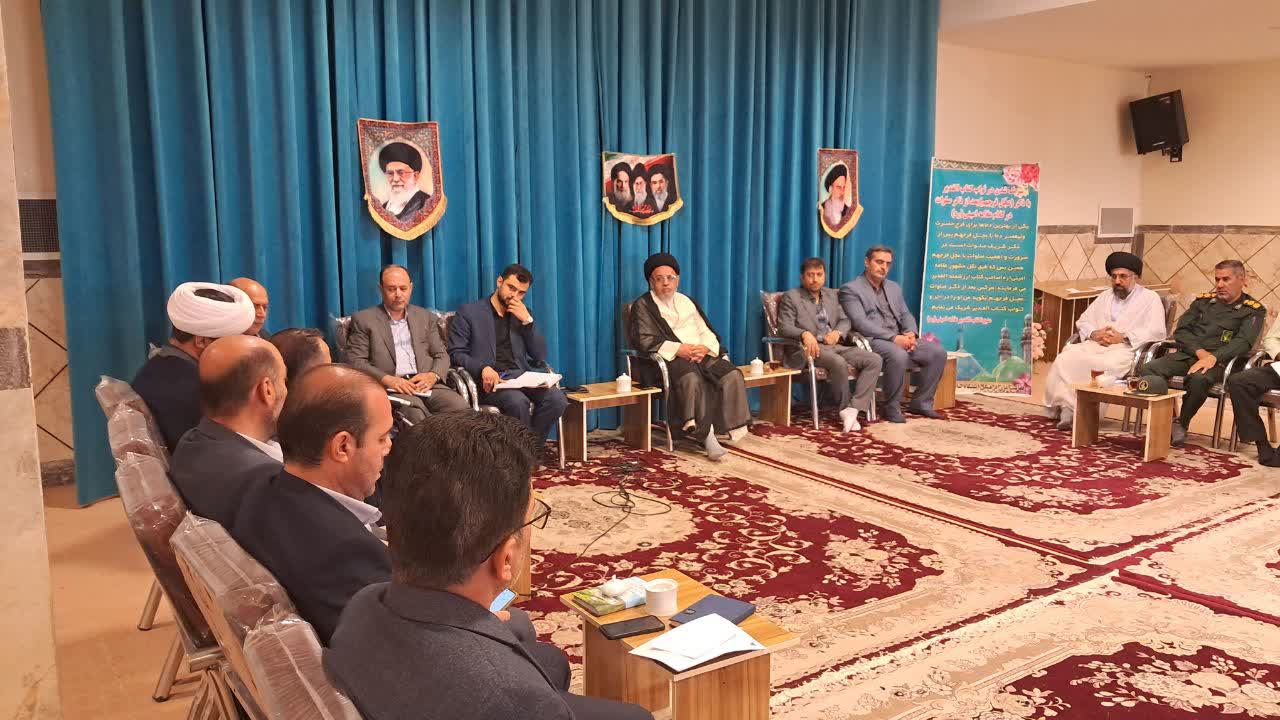 جلسه شورای اقامه نماز شهرستان بناب