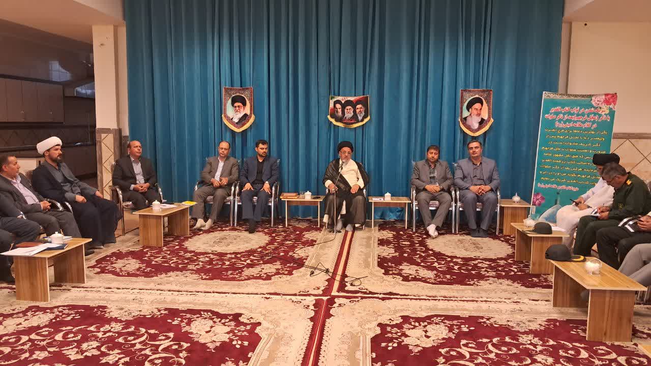 جلسه شورای اقامه نماز شهرستان بناب