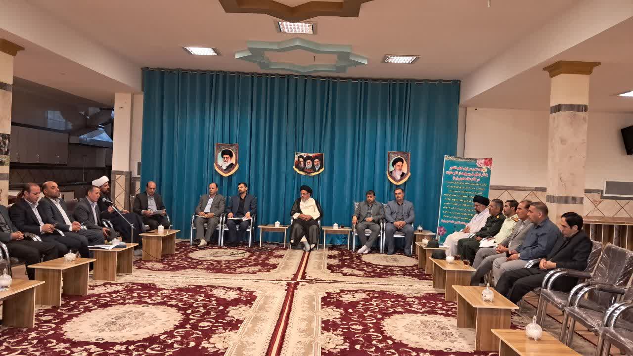 جلسه شورای اقامه نماز شهرستان بناب