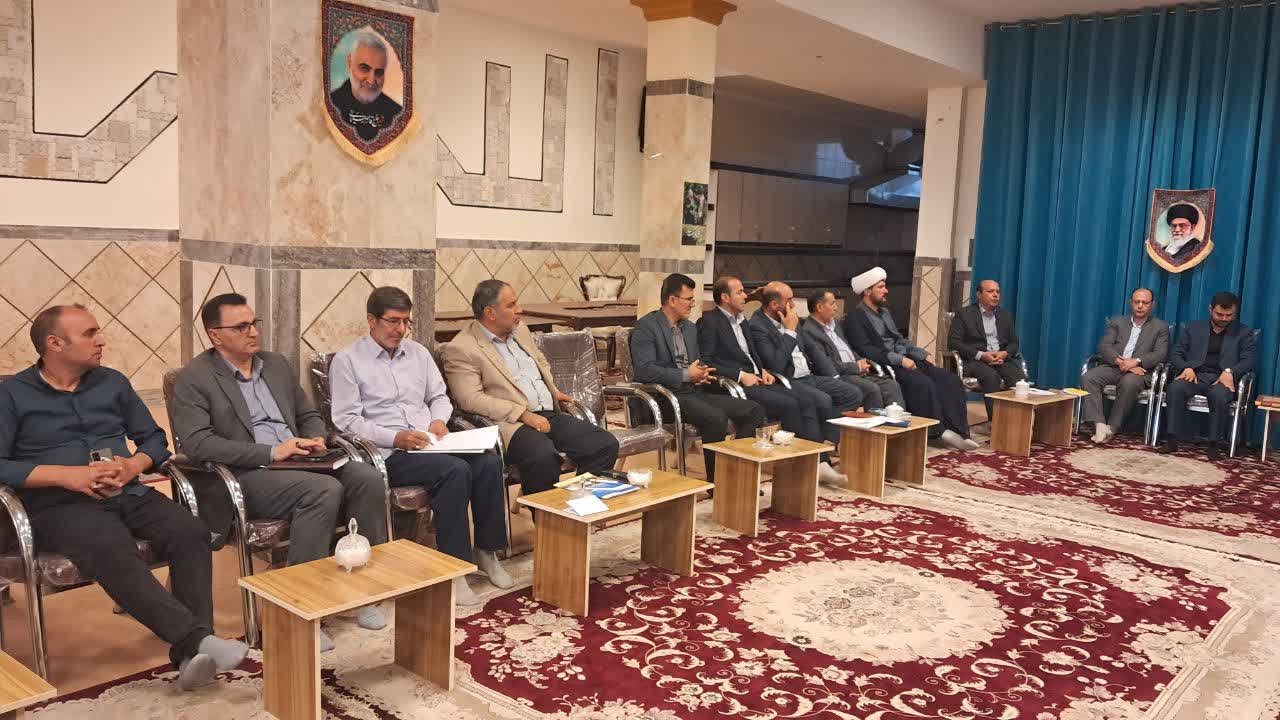 جلسه شورای اقامه نماز شهرستان بناب
