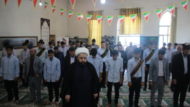«همه با هم برای اقامه نماز برخیزیم»؛ دانش‌ آموزان آذربایجان غربی سال تحصیلی را با نماز آغاز کردند