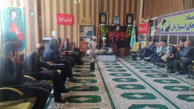 جلسه هیئت اندیشه‌ورز و تشکل‌های مردمی نماز در شهرستان کوهرنگ برگزار شد