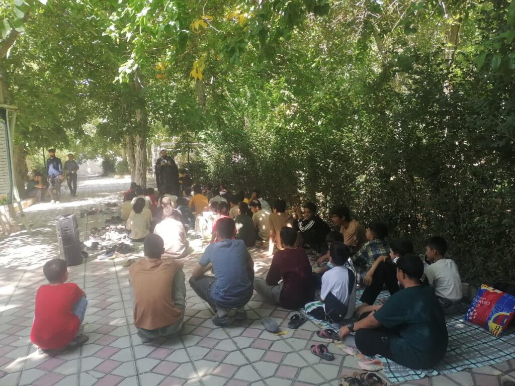 برگزاری نشست آموزشی نماز ویژه نوجوانان بسیجی در سامان