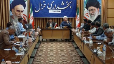 برگزاری نشست مشترک بخشدار محترم خزل، دبیر محترم شورای اقامه نماز شهرستان و رابطین محترم روستائی نماز