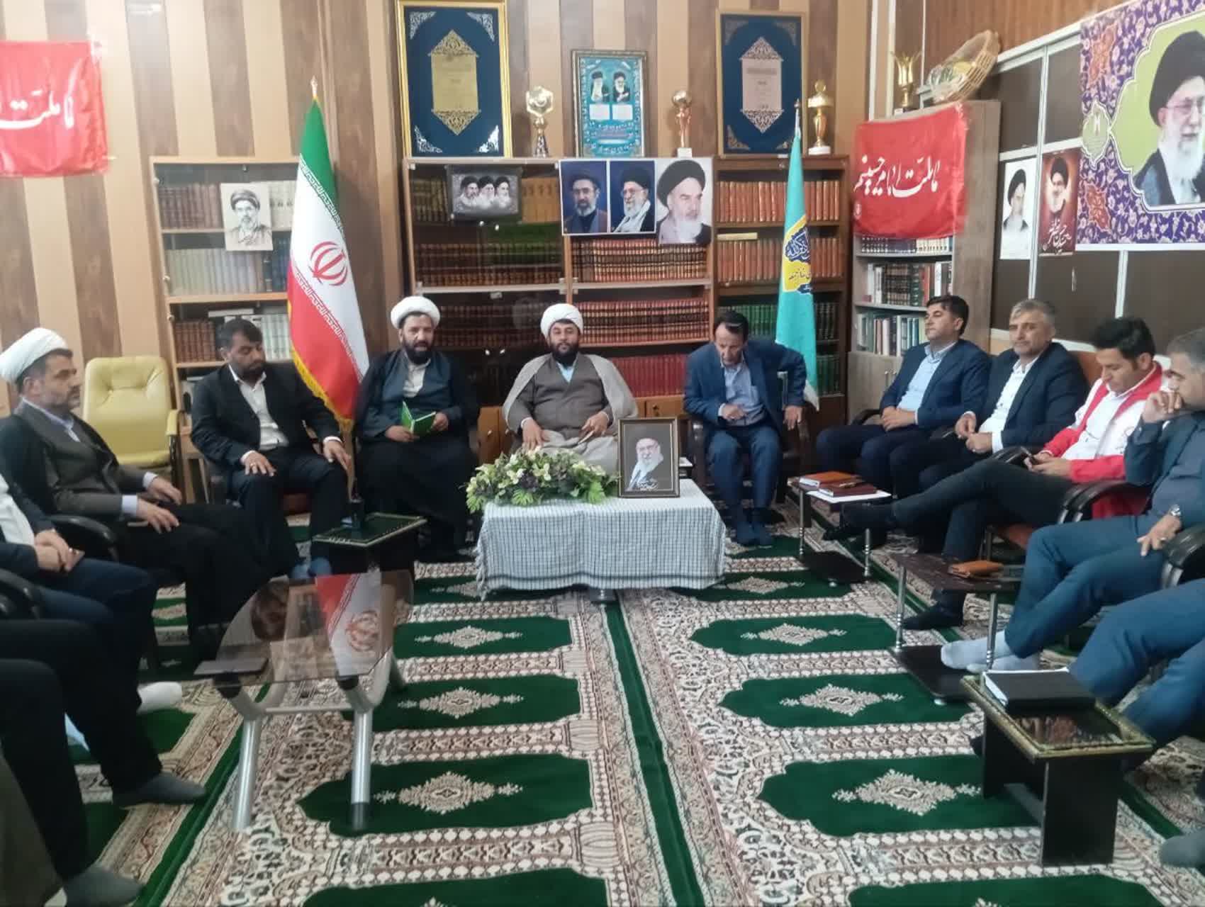 جلسه شورای اقامه نماز شهرستان کوهرنگ با محوریت نماز مدارس برگزار شد