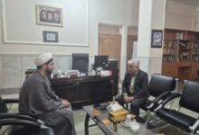دیدار مدیر ستاد اقامه نماز منطقه کاشان با فرماندار شهرستان آران وبیدگل