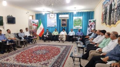 جلسه شورای اقامه نماز شهرستان گناوه