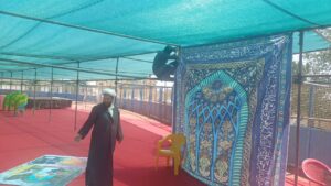 برپایی نمازخانه ویژه دومین کنگره ملی شهدای چهارمحال و بختیاری