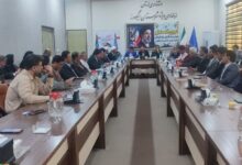 جلسه شورای اقامه نماز در فرمانداری الیگودرز و معرفی کارشناسان جدید ستاد