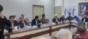 جلسه شورای اقامه نماز در فرمانداری الیگودرز و معرفی کارشناسان جدید ستاد