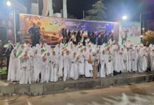جشن تکلیف دختران پایه سوم ابتدایی در ایلام برگزار شد