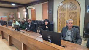 جلسه شورای اقامه نماز شهرستان خوروبیابانک اصفهان