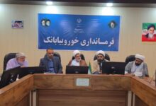 جلسه شورای اقامه نماز شهرستان خوروبیابانک اصفهان