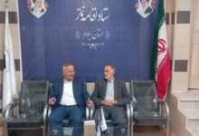 مدیرکل هواشناسی استان ایلام با مدیر ستاد اقامه نماز استان دیدار کرد/ تأکید بر نقش نماز در افزایش بهره‌وری و روحیه سازمانی کارکنان