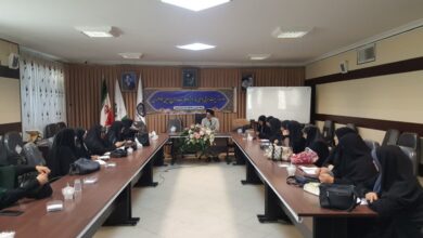 مراسم اختتامیه دوره تربیت مربی بومی نماز ویژه طلاب و طرح امین خواهران استان همدان