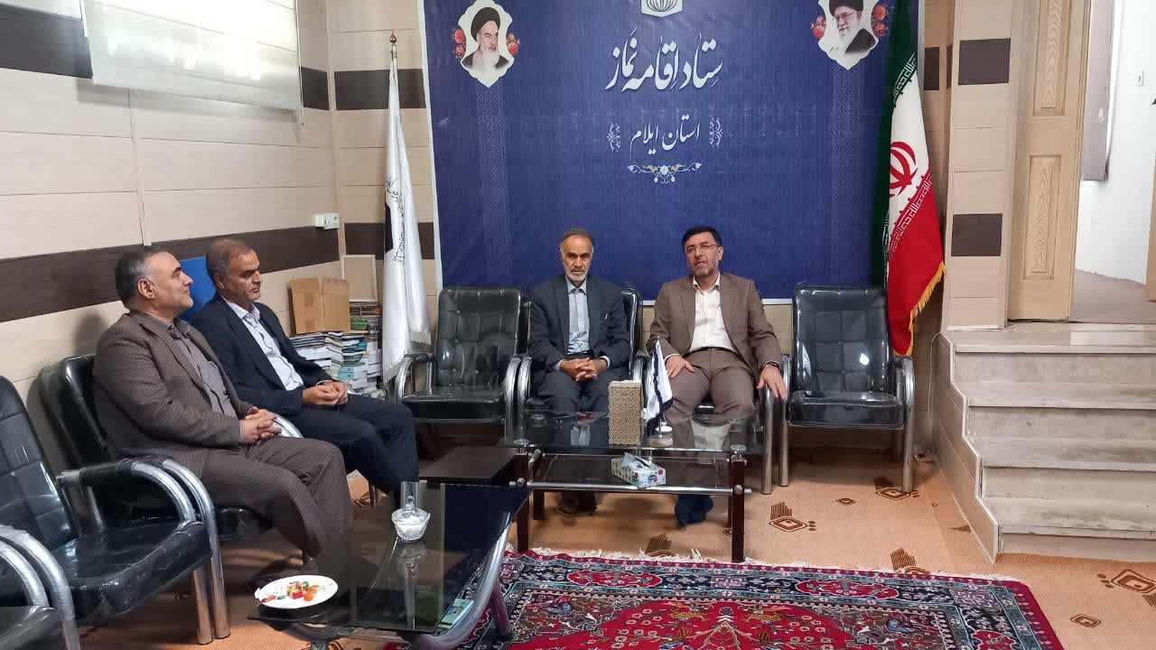 مدیرکل تعزیرات حکومتی استان ایلام با مدیر ستاد اقامه نماز استان دیدار کرد/ تأکید بر نقش نماز در کاهش تخلفات اجتماعی