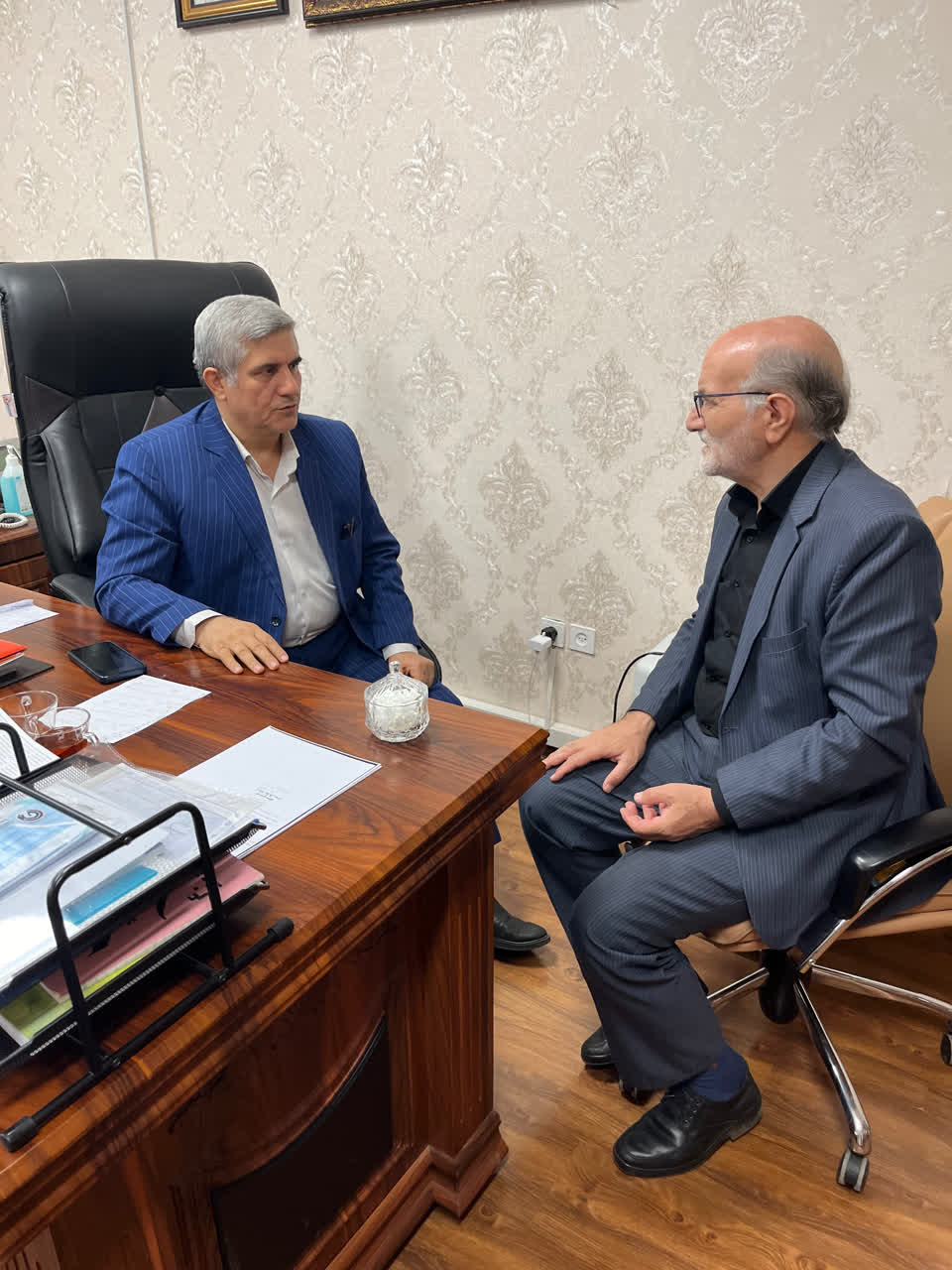 مدیر ستاد اقامه نماز استان کردستان با معاون سیاسی، امنیتی و اجتماعی استانداری دیدار کرد