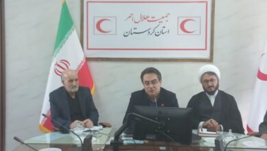 نشست رابطین فرهنگی با مدیر عامل جمعیت هلال احمر استان کردستان