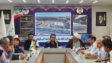 جلسه شورای اقامه نماز شرکت خانهسازی پیشساخته شهرداری کلانشهر تبریز