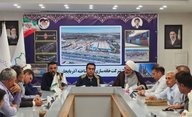 جلسه شورای اقامه نماز شرکت خانهسازی پیشساخته شهرداری کلانشهر تبریز