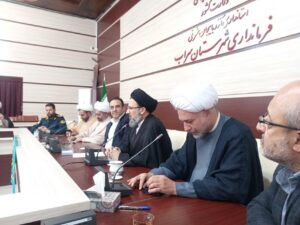 جلسه شورای اقامه نماز شهرستان سراب